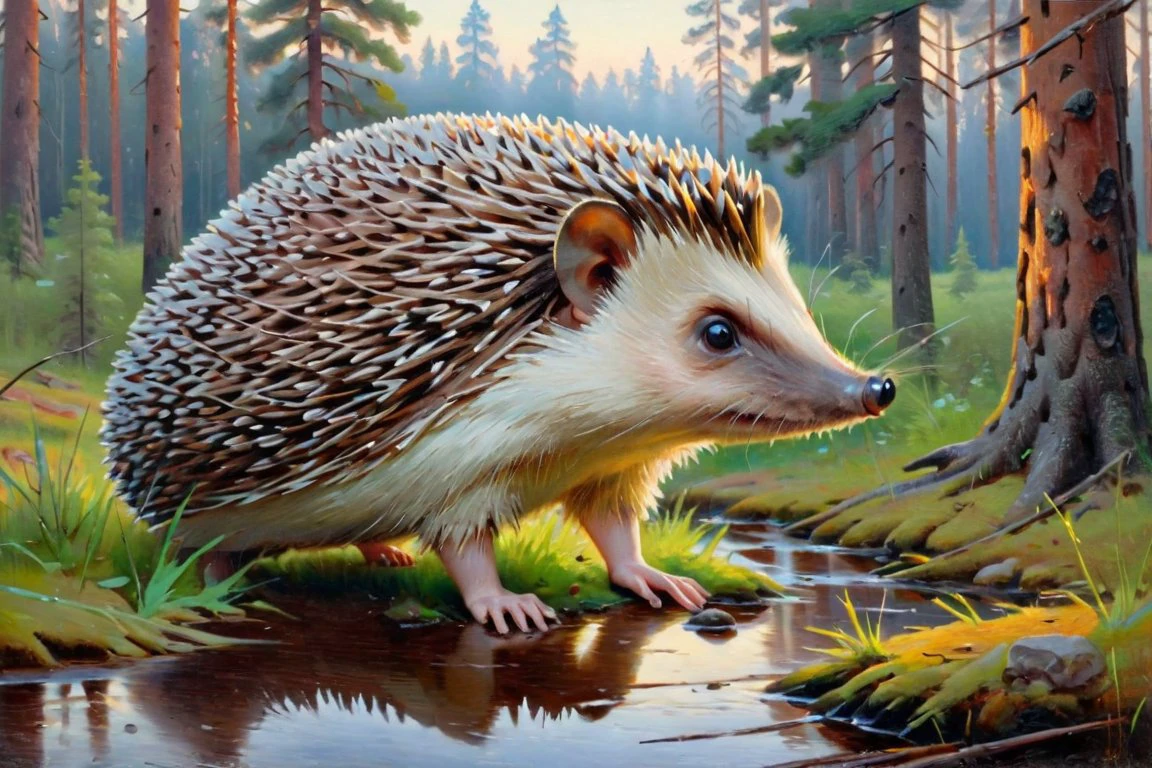 無料の ハリネズミ匹 AI 画像ジェネレーター (登録不要、制限なし)