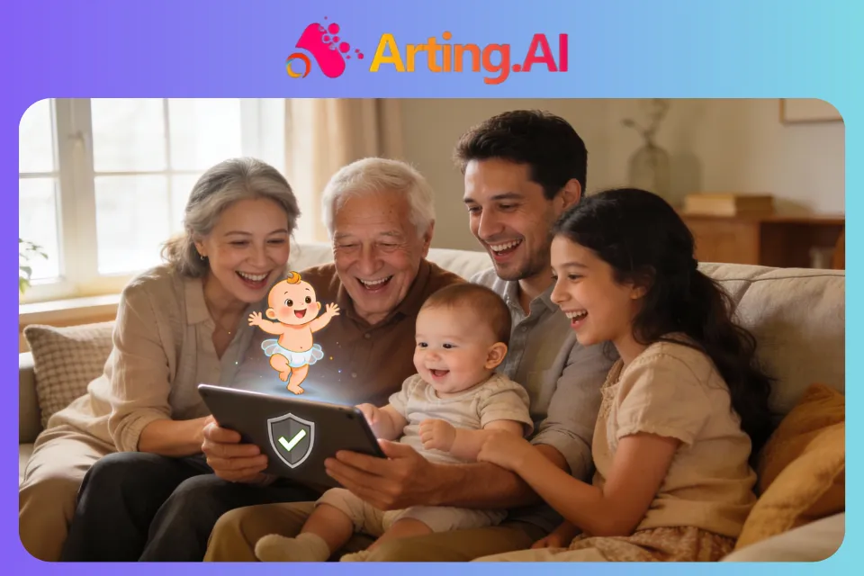 Safe and Family-Friendly AI Dancing Baby