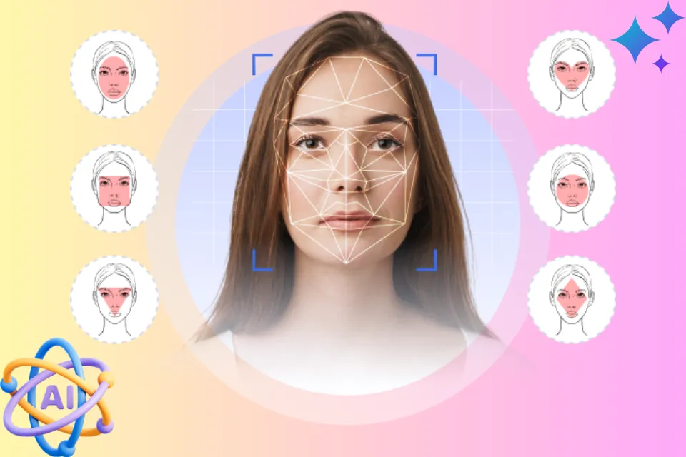 Smart Image Processing in the AI Face Shape Detector
