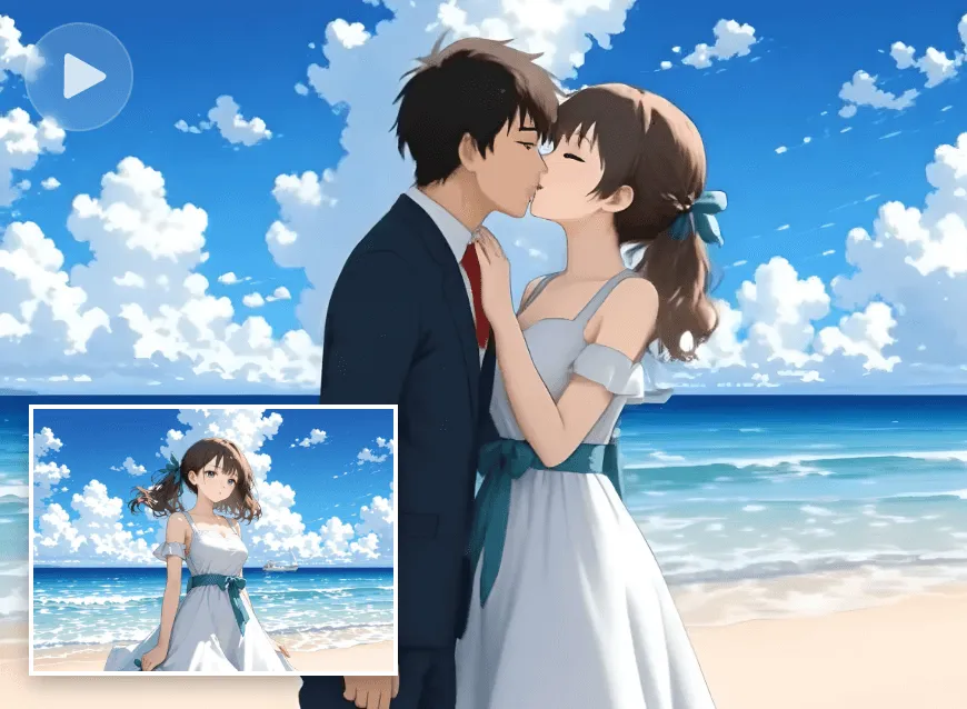 アニメキャラとのデート