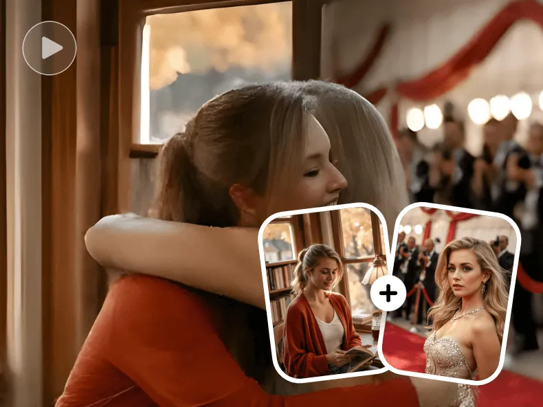 友人や家族との絆もハグでお祝い