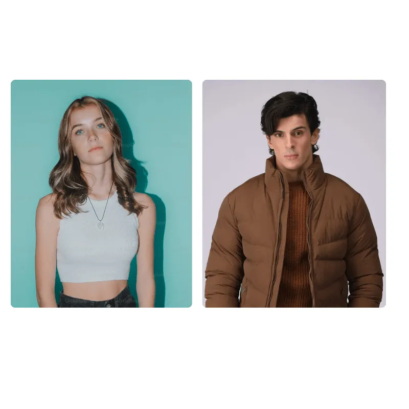 キャラクターや写真を選択