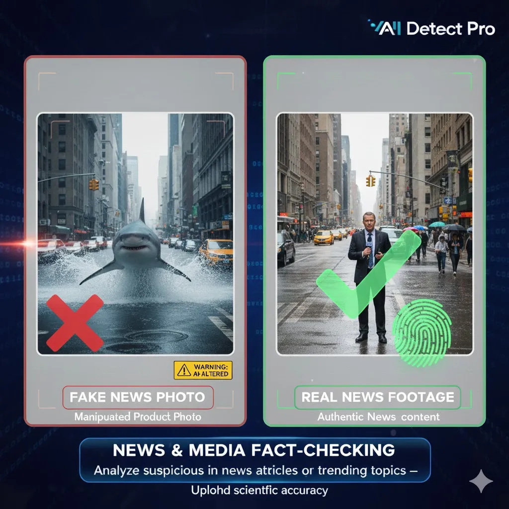 Détecteur d’Images IA pour la vérification des faits : analyse des visuels suspects pour garantir leur véracité.
