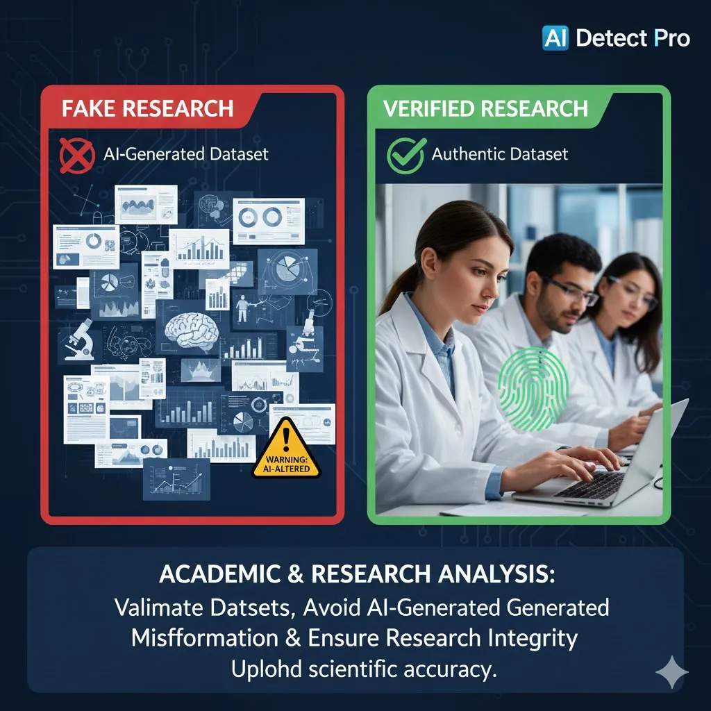 Validation de jeux de données et prévention de la désinformation visuelle dans le milieu académique.