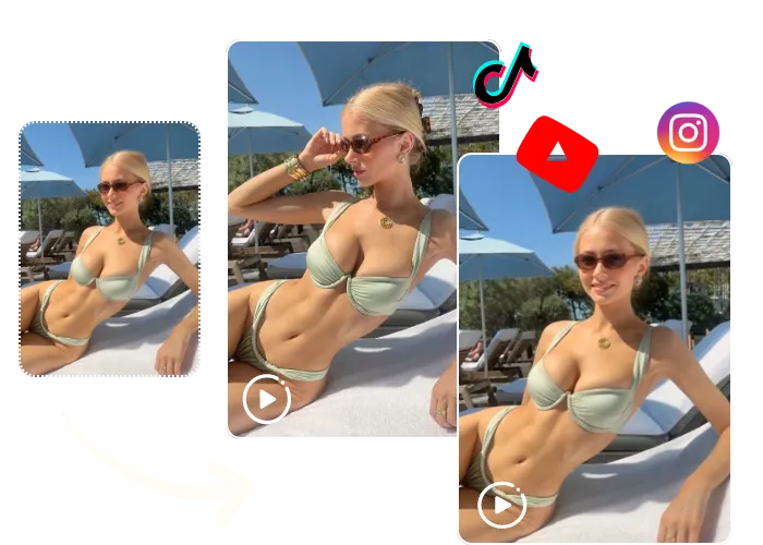 SNS向けショート動画作成