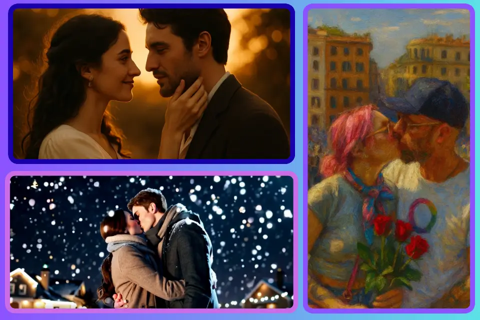 ⚡ Resultados instantáneos con el generador de besos IA gratis