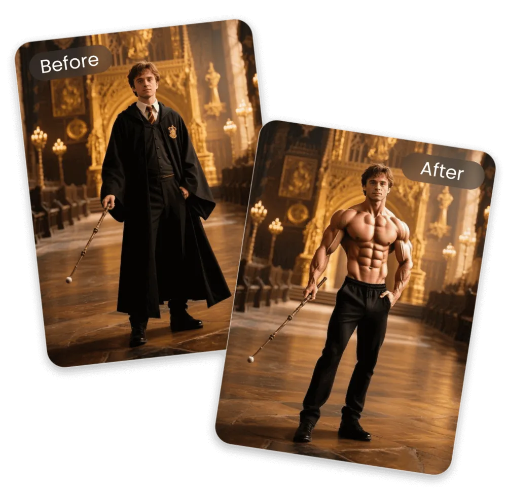 あらゆるキャラクター用AIボディチェンジ