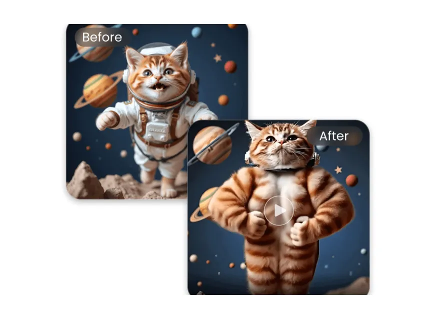 筋肉効果を適用