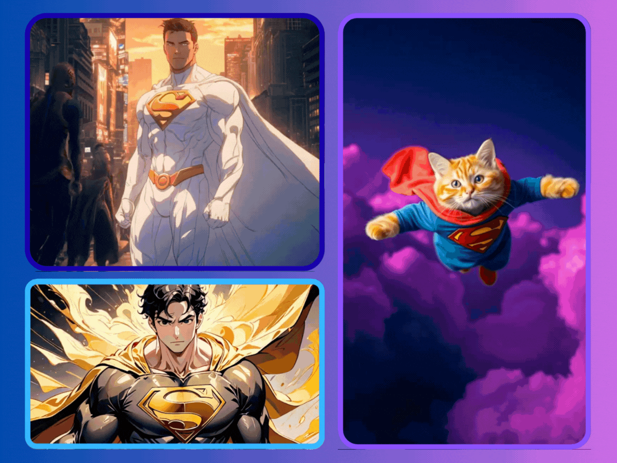 Generate Unique Artworks with AI Superman Art Tool