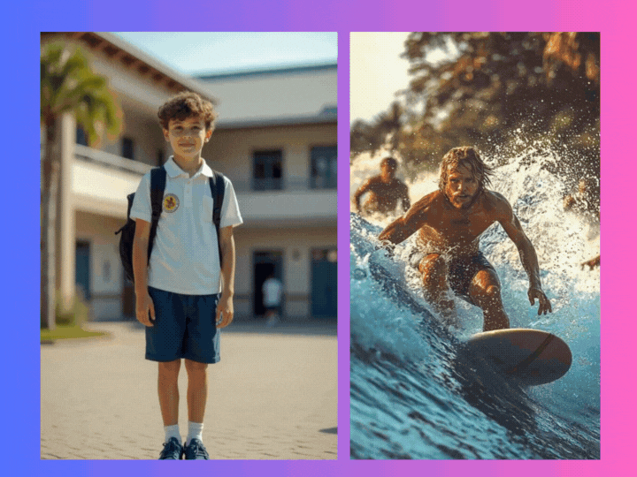 Generador de Videos de Olas IA para Poses de Surf