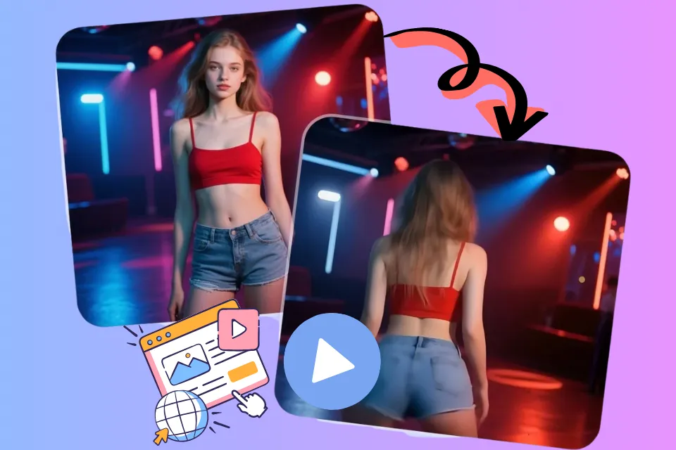 이미지에서 AI 트워크 영상 생성