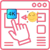 Aumente para 4K com Facilidade