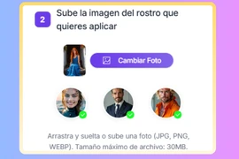 Sube El Rostro Objetivo