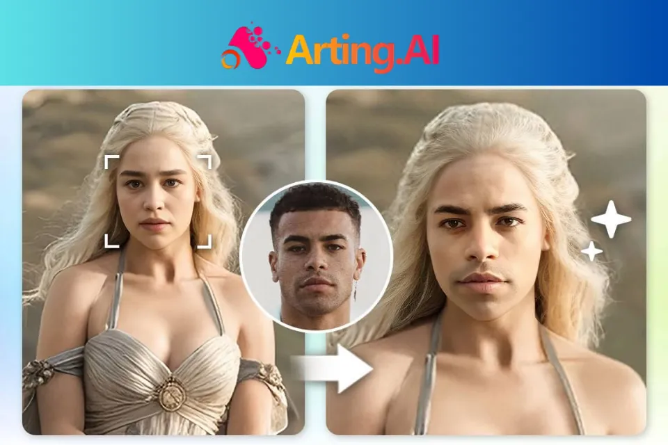 Stabile 1080p Foto Face Swap Qualität