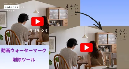 動画ウォーターマーク削除ツール