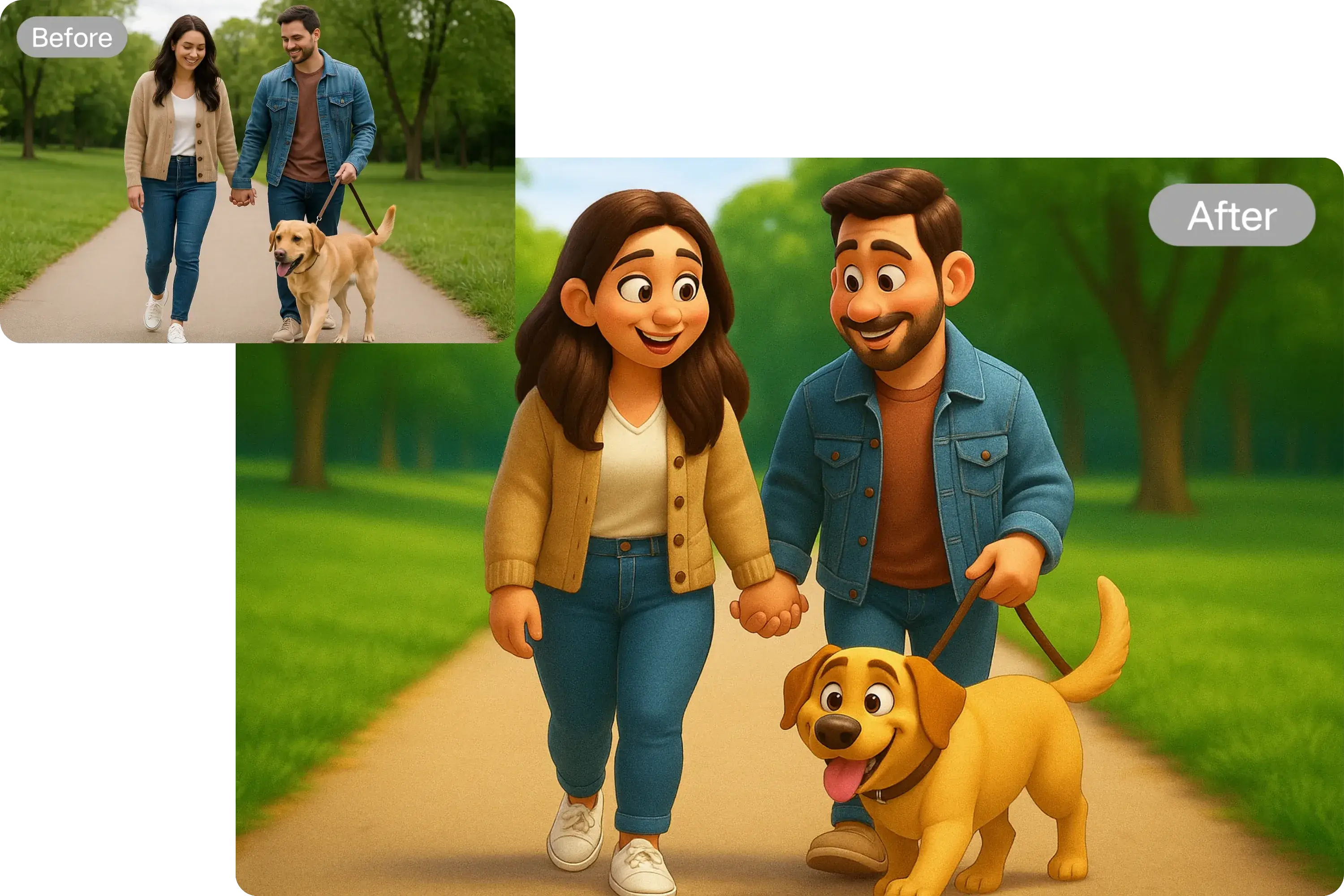 추억을 픽사 영화로!