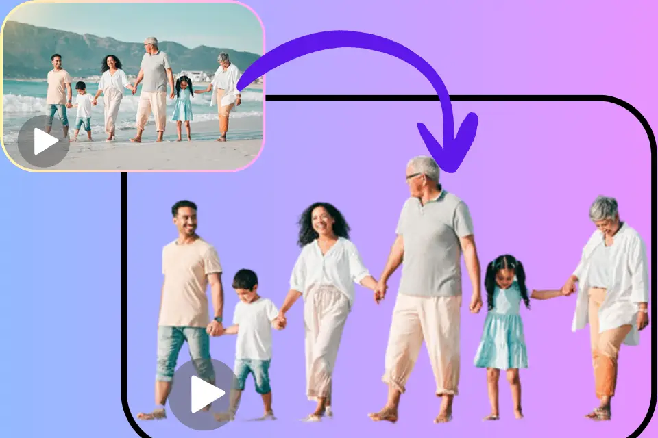 Quitar fondo a un video con IA en segundos