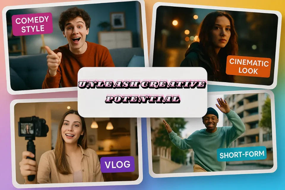 Kreatives Potenzial mit Video Face Swap entfesseln