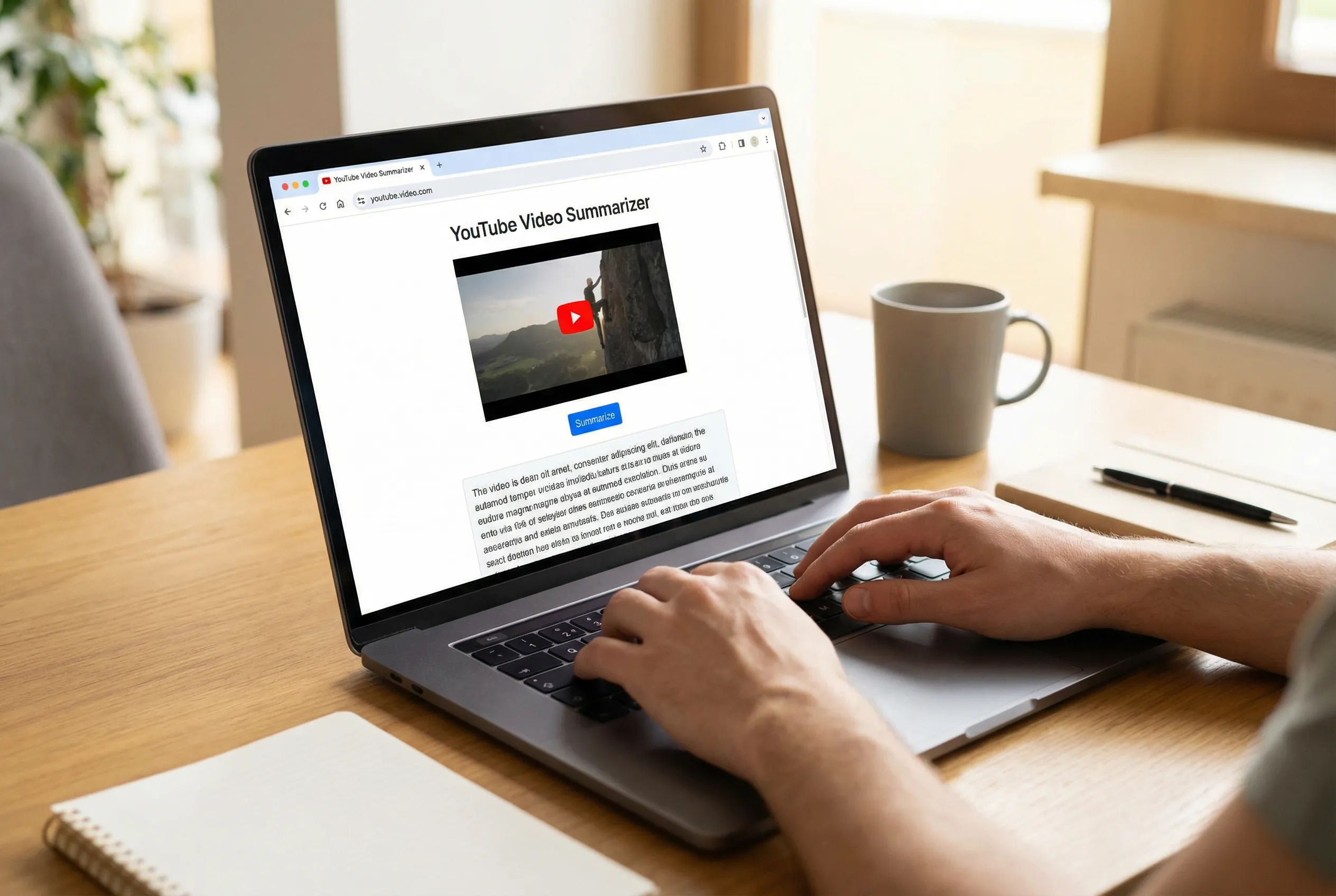 Resumidor de Videos de YouTube