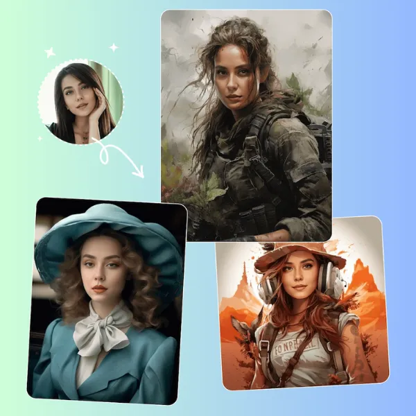 Пакетная замена лица