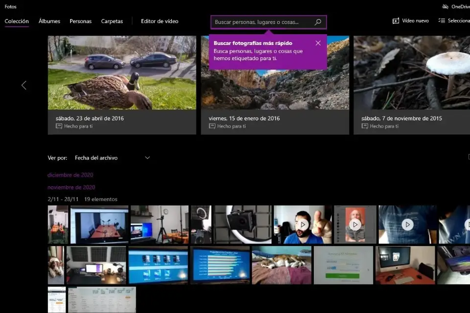 Software convencional de edición de vídeo