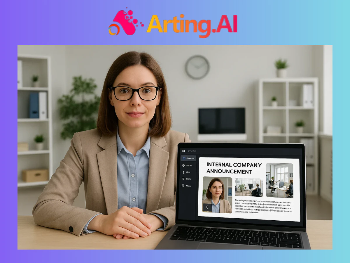 Comunicación Interna Simplificada con la IA de Imagen a Video sin Registro