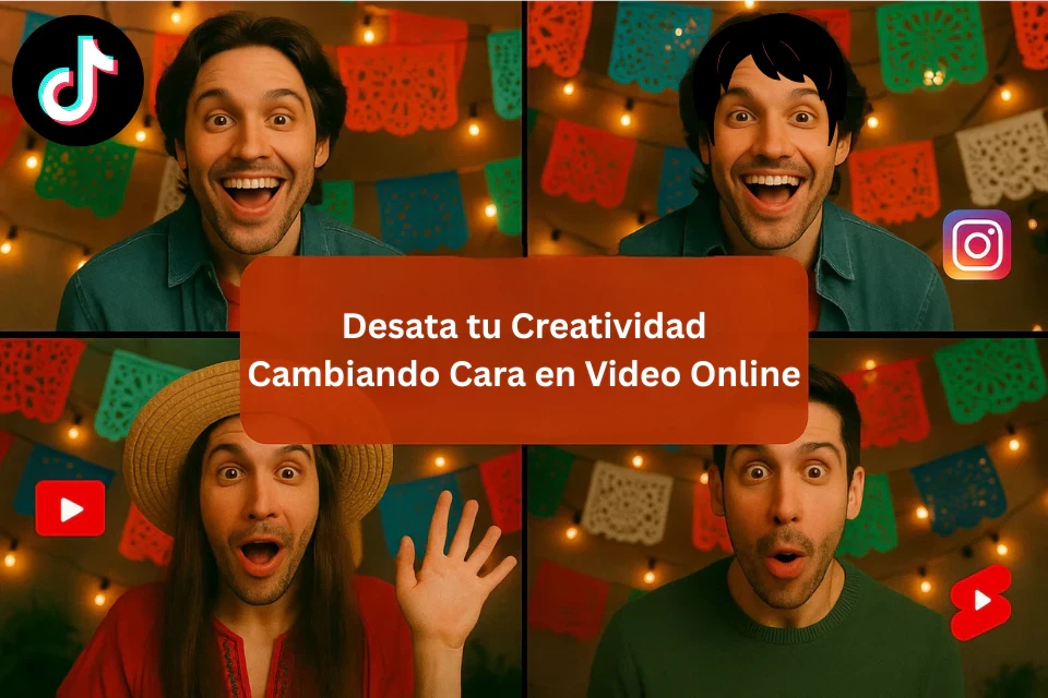 Desata tu Creatividad Cambiando Cara en Video Online